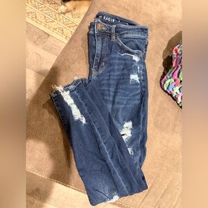 American Eagle Distressed Skinny Jeans